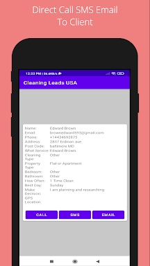CleanBidUSA: Cleaning Lead Job screenshots