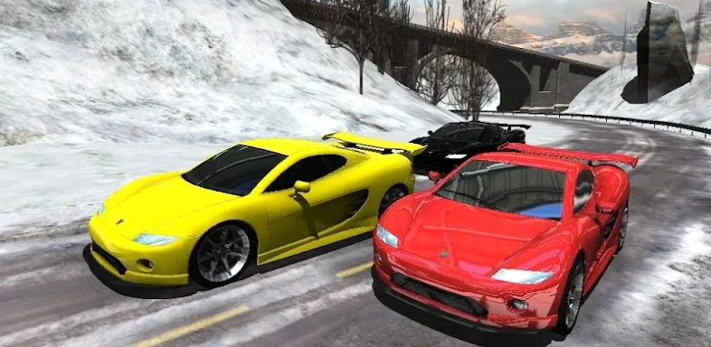 Sports Cars Racing Winter screenshots