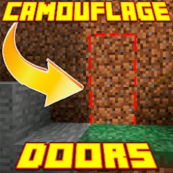 Camouflage Doors Mod for MCPE
