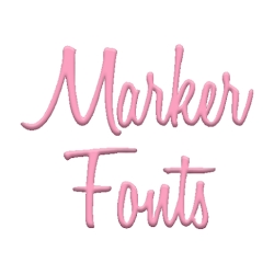 Marker Fonts Message Maker