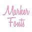 Marker Fonts Message Maker icon