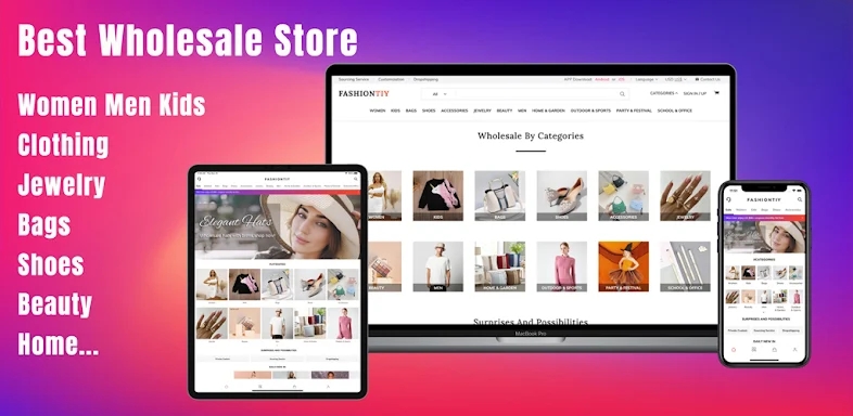 FashionTIY - Wholesale Market screenshots