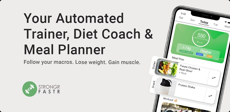 Macro Meal Planner & Workouts screenshots