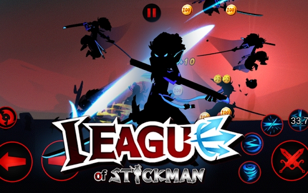 League of Stickman Free- Shado screenshots