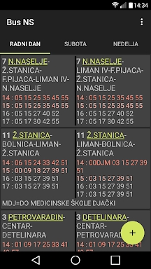 BusNS  Gradski prevoz Novi Sad screenshots