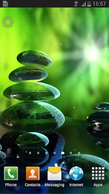 Green Zen Live Wallpaper screenshots