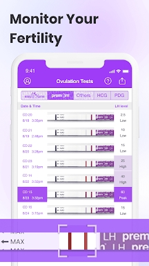 Ovulation Tracker App - Premom screenshots