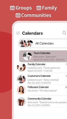GroupCal - Shared Calendar screenshots