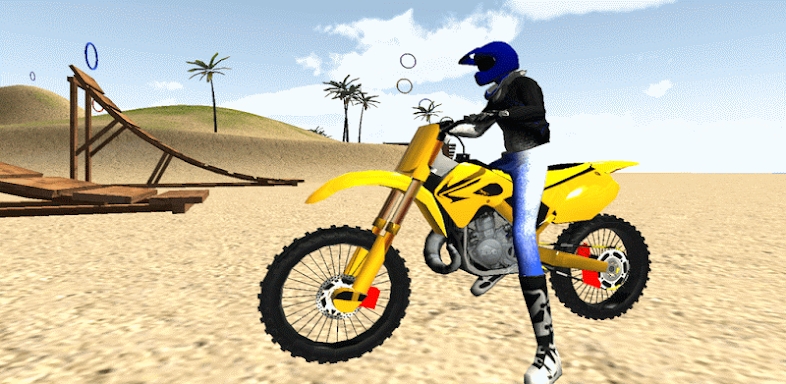 Motocross Beach Jumping 3D screenshots