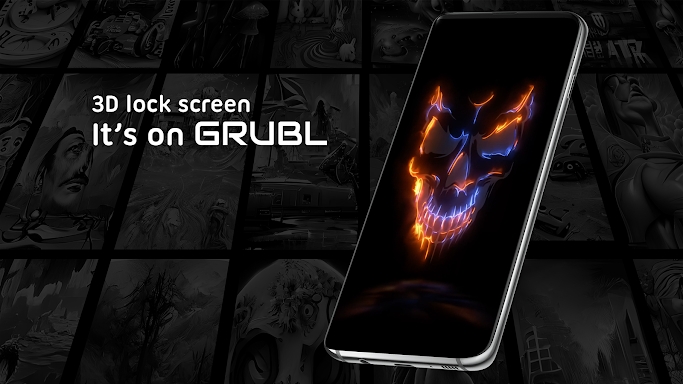 GRUBL™ 4D Live Wallpapers + AI screenshots