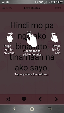 Tagalog Love Quotes screenshots