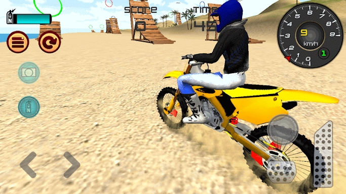Motocross Beach Jumping 3D screenshots
