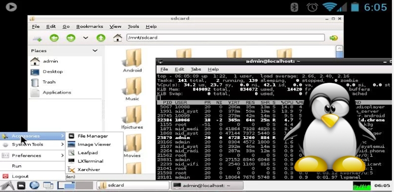 Linux Deploy screenshots