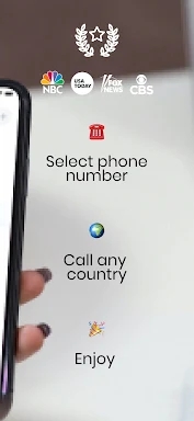 Burrn - second phone number screenshots