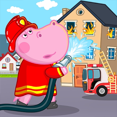 Hippo: Fireman for kids screenshots