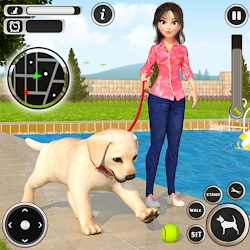 Dog Simulator Pet Dog Games 3D