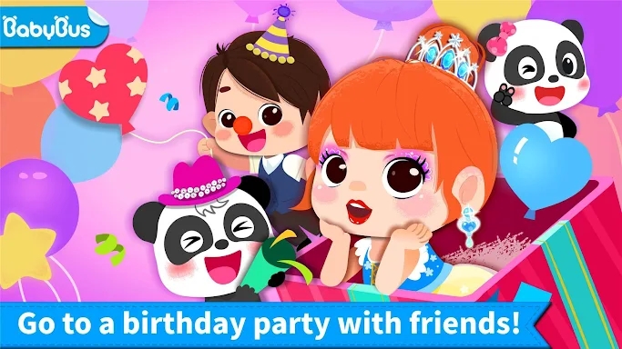 Little panda's birthday party screenshots