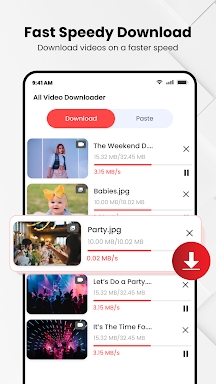 Video Downloader App - Mesh screenshots