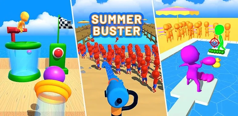 Summer Buster: Ball Pool Slide screenshots