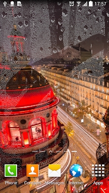 Rainy Paris Live Wallpaper screenshots