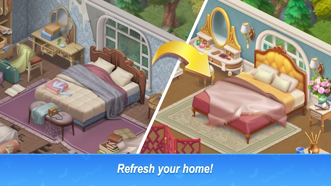 Merge Family: House merge game screenshots