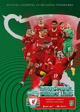 Liverpool  FC Programme screenshots