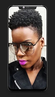 Black Women Short Haircut screenshots