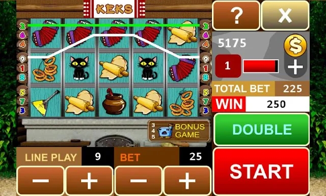 Keks slot machine screenshots