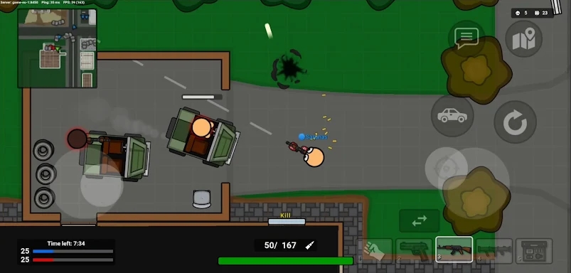 BattleDudes.io Online Shooter screenshots