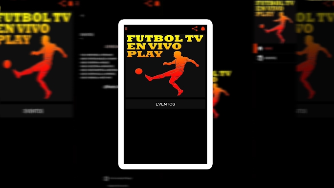 FUTBOL TV EN VIVO PLAY screenshots