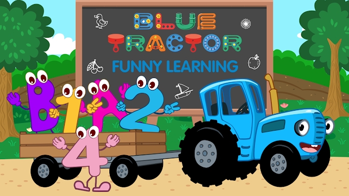The Blue Tractor: Toddler Game screenshots