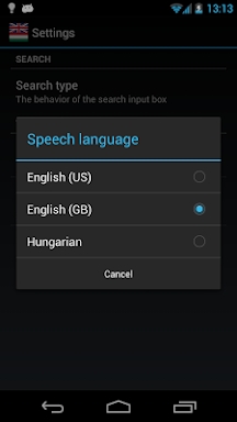 Offline English Hungarian Dict screenshots