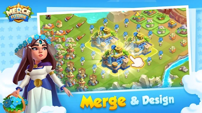 Merge Future - Match 3 Puzzle screenshots