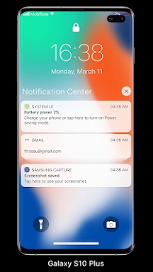 Lock Screen iOS 15 screenshots