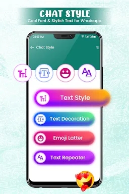 Chat Style : Font & Keyboard screenshots