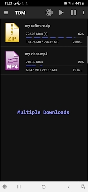 Turbo Download Manager screenshots