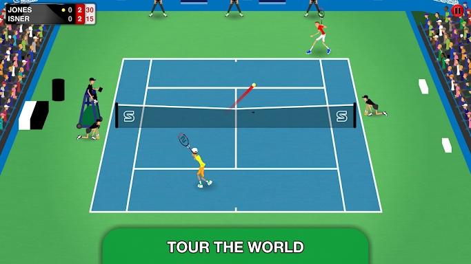 Stick Tennis Tour screenshots