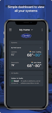 Carrier Home screenshots