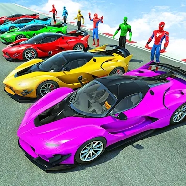 GT Car Stunt - Ramp Car Games screenshots