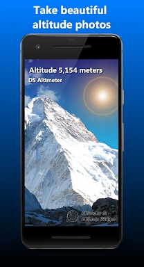 Altimeter & Altitude Widget screenshots