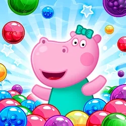 Hippo Bubble Pop Game
