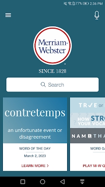 Dictionary - Merriam-Webster screenshots
