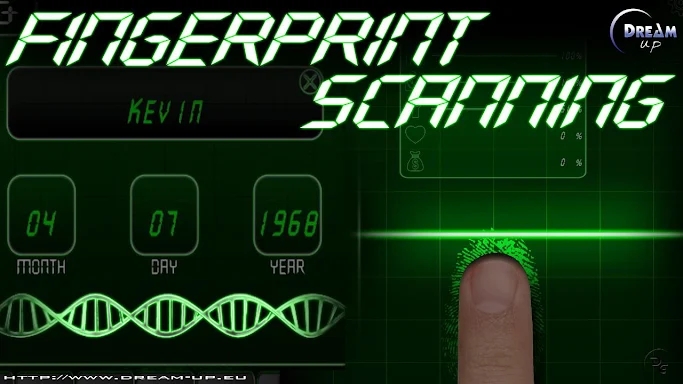 Fingerprint Scan Simulator screenshots