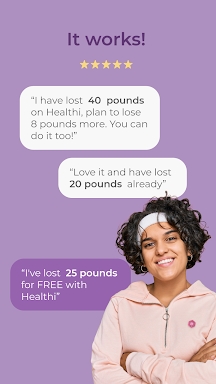 Healthi: Weight Loss, Diet App screenshots
