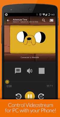 Videostream Chromecast: Mobile screenshots