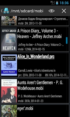 AlReader -any text book reader screenshots