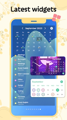 Cute Calendar Schedule Planner screenshots