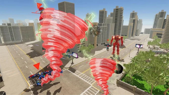Tornado Robot Simulator: Tornado Robot Warfare screenshots