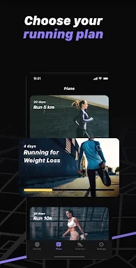 Runiac running for weight loss screenshots
