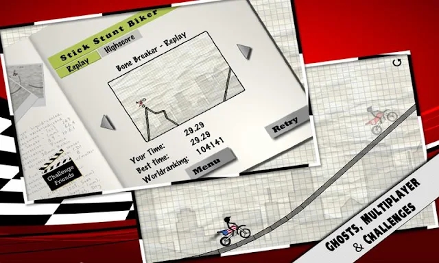 Stick Stunt Biker screenshots